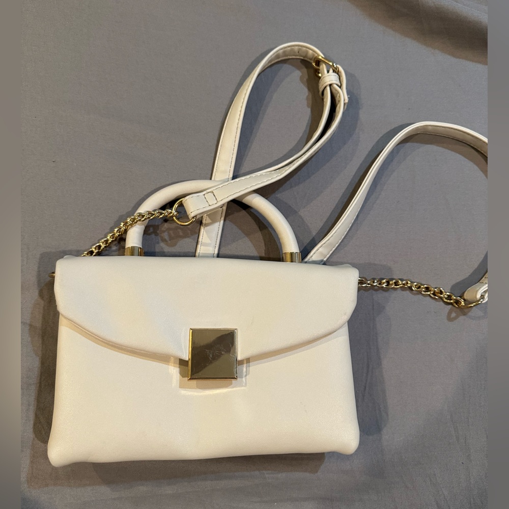 Tan Shoulder Bag with Straps